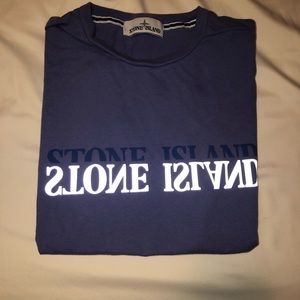 Stone island reflective t shirt